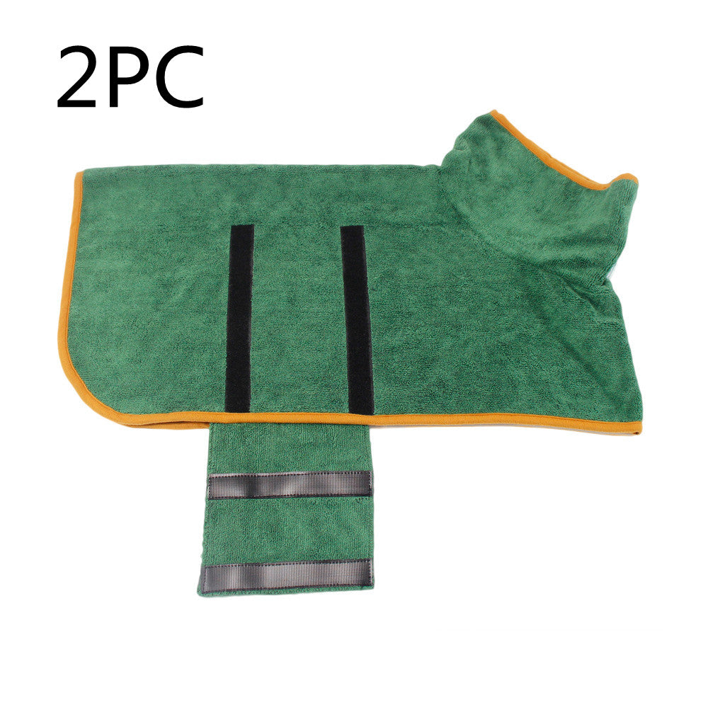 Super Absorbent Pet Bathrobe