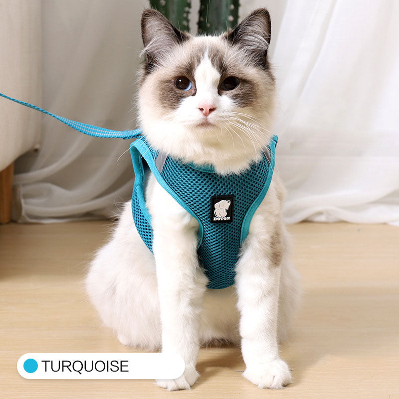 Cozy Cat Pet Harness and Leash