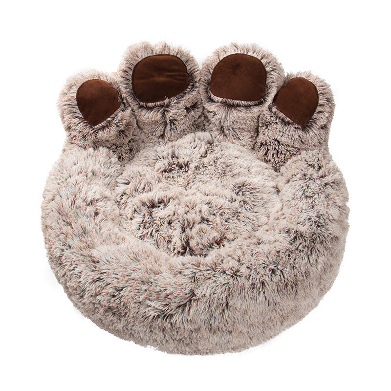 Pet Bear Paw Shape House Bed