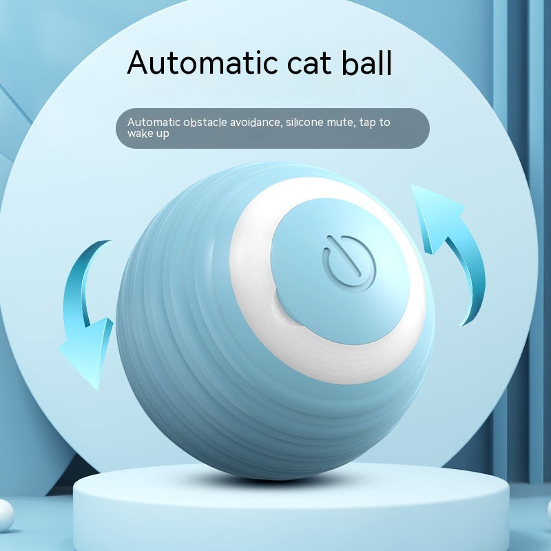 Smart Rolling Ball Teasing Toy