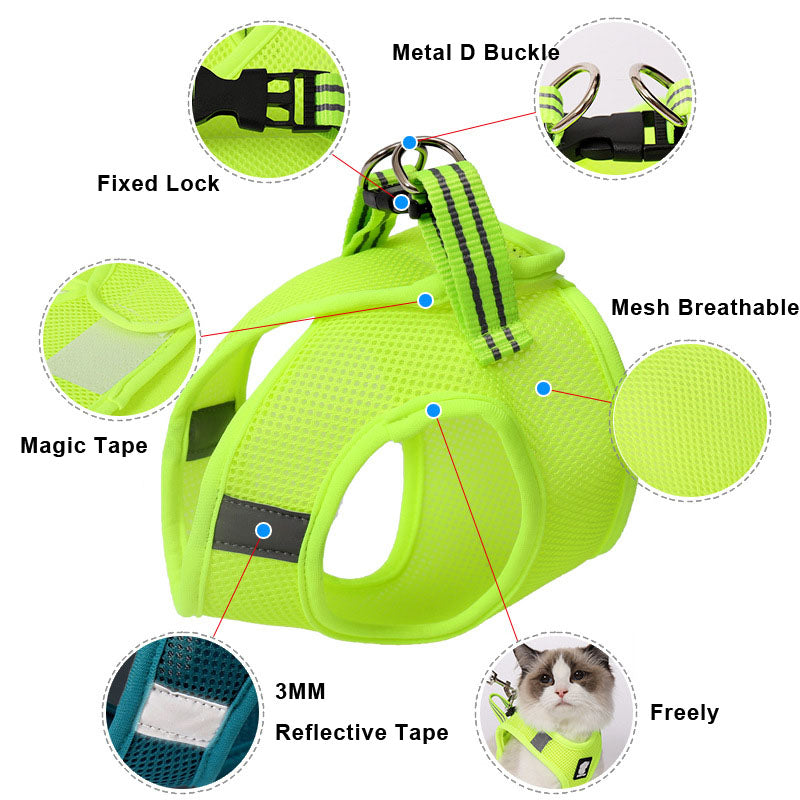 Cozy Cat Pet Harness and Leash