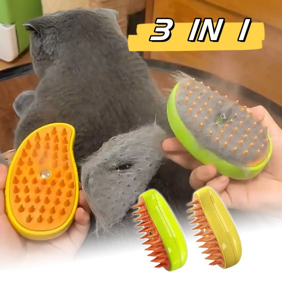 Pet Steam Hair Brush