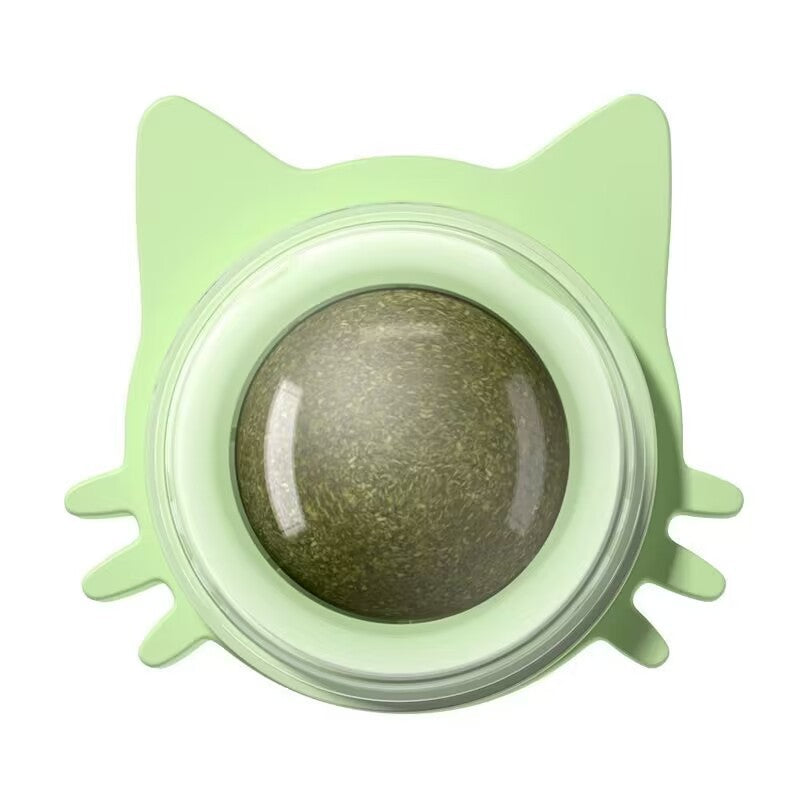 Catnip Ball Wall Edible Rotating