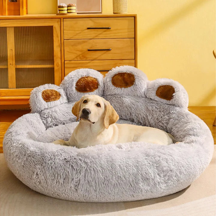 Pet Bear Paw Shape House Bed