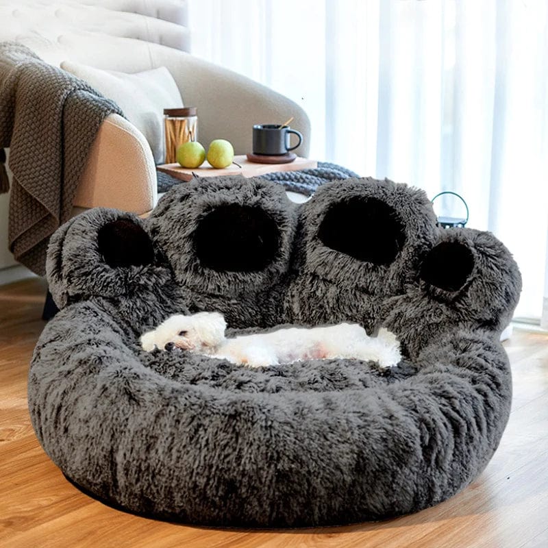 Pet Bear Paw Shape House Bed