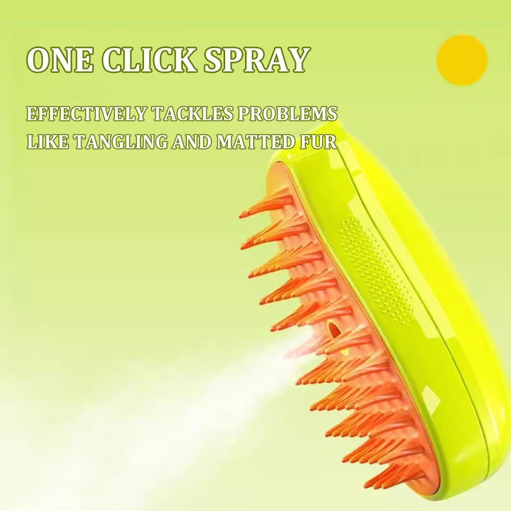 Pet Steam Hair Brush